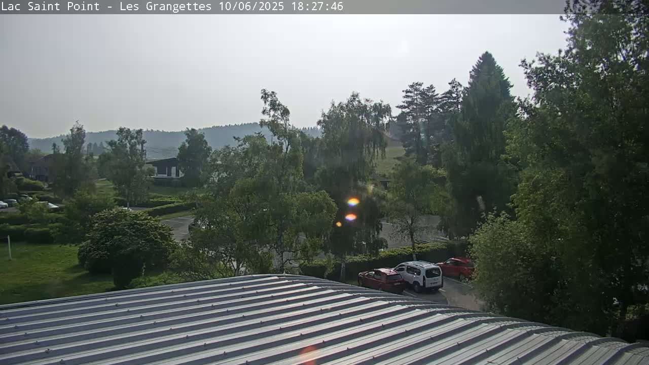 Les Grangettes, Lac de Saint Point Lake Live Cam - Pontarlier, Doubs, Bourgogne-Franche-Comté, France