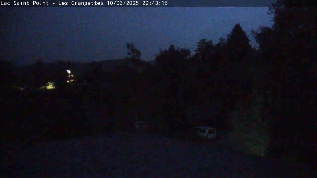 Les Grangettes, Lac de Saint Point Lake Live Cam - Pontarlier, Doubs, Bourgogne-Franche-Comté, France
