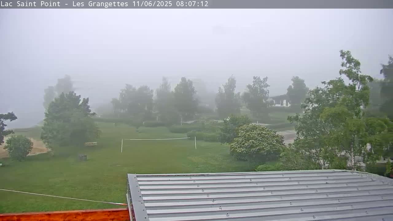 Les Grangettes, Lac de Saint Point Lake Live Cam - Pontarlier, Doubs, Bourgogne-Franche-Comté, France
