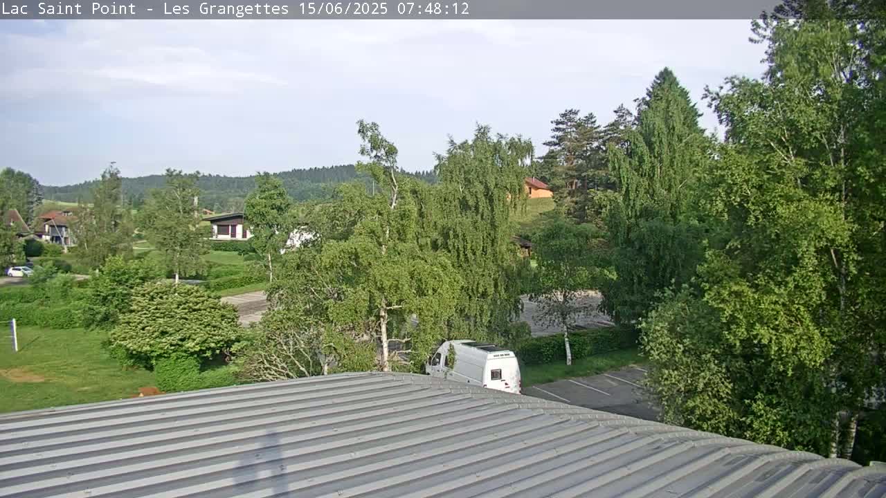 Les Grangettes, Lac de Saint Point Lake Live Cam - Pontarlier, Doubs, Bourgogne-Franche-Comté, France