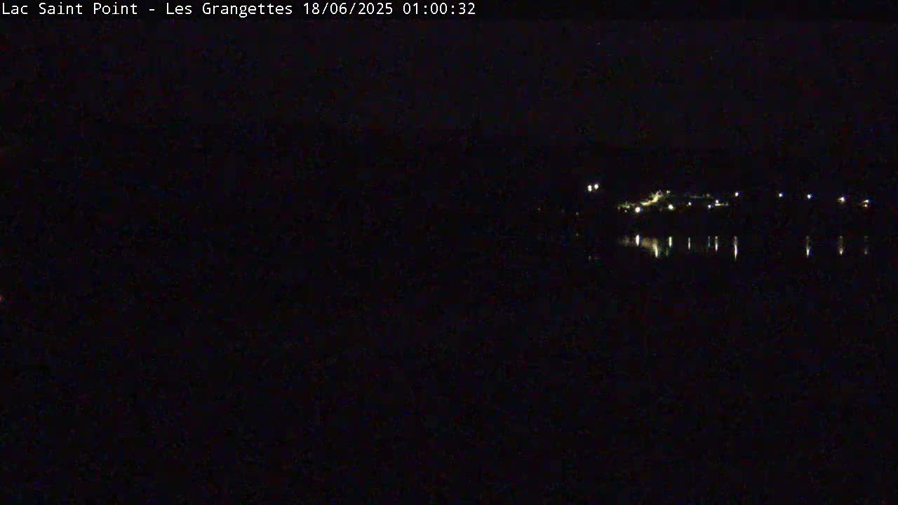 Les Grangettes, Lac de Saint Point Lake Live Cam - Pontarlier, Doubs, Bourgogne-Franche-Comté, France