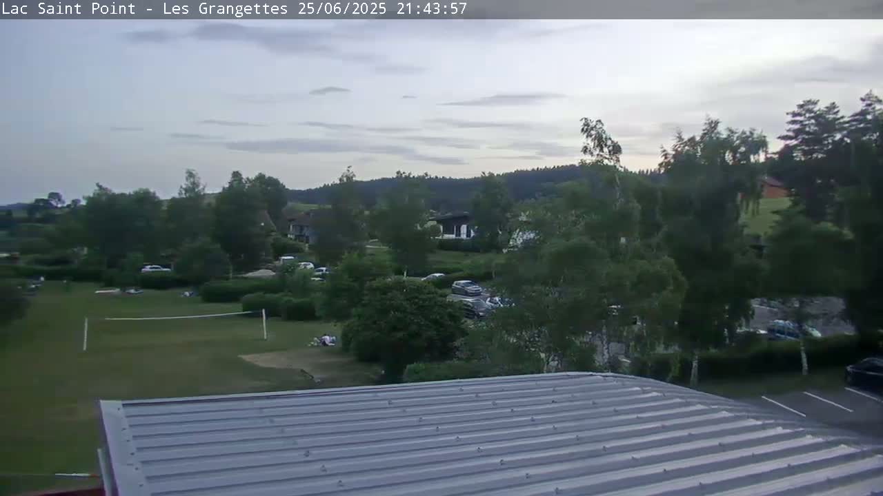 Les Grangettes, Lac de Saint Point Lake Live Cam - Pontarlier, Doubs, Bourgogne-Franche-Comté, France