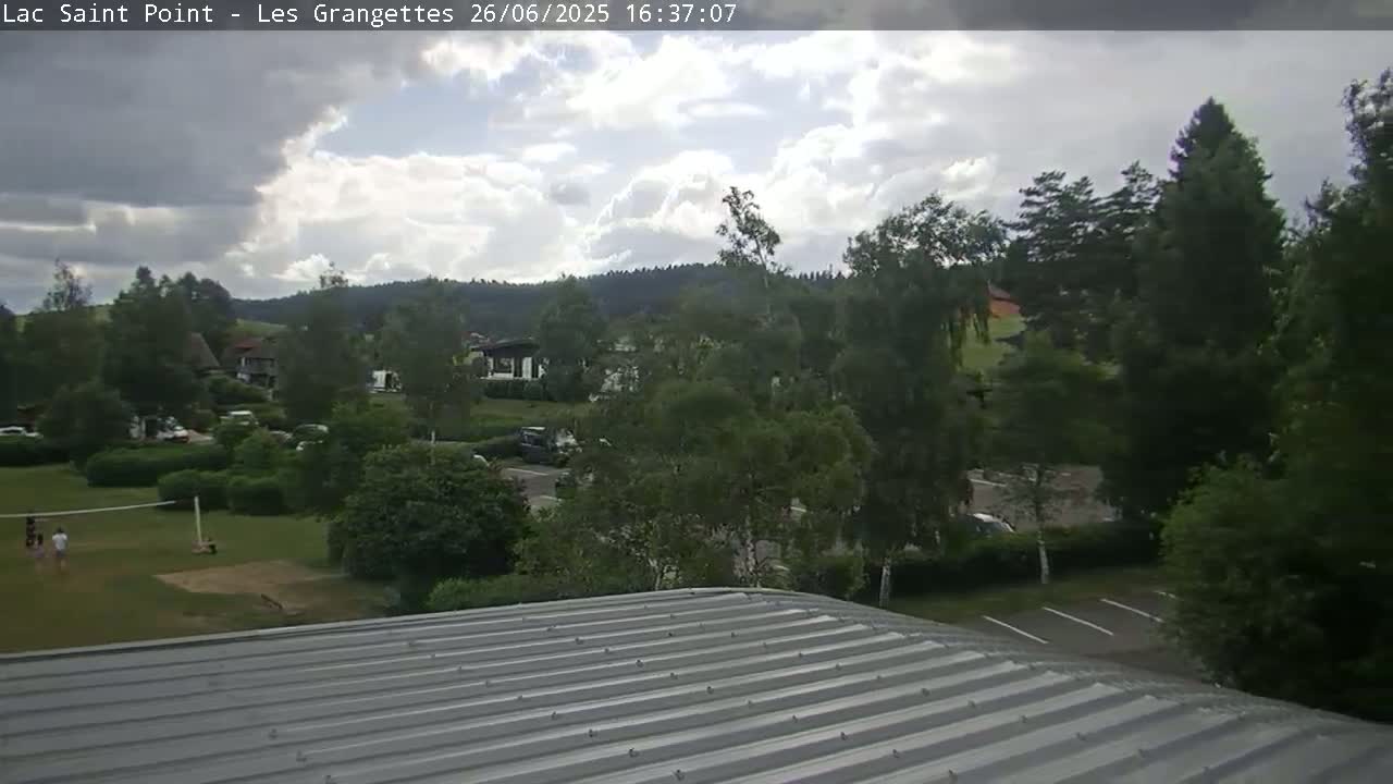 Les Grangettes, Lac de Saint Point Lake Live Cam - Pontarlier, Doubs, Bourgogne-Franche-Comté, France