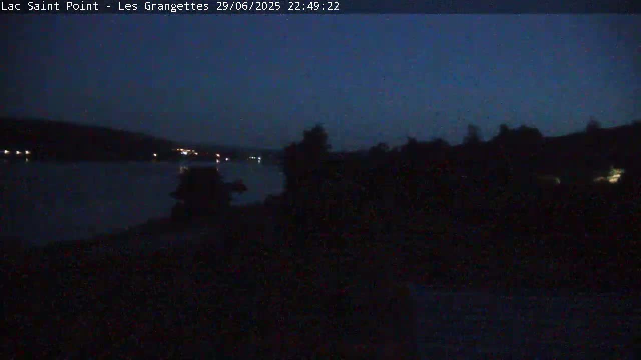 Les Grangettes, Lac de Saint Point Lake Live Cam - Pontarlier, Doubs, Bourgogne-Franche-Comté, France