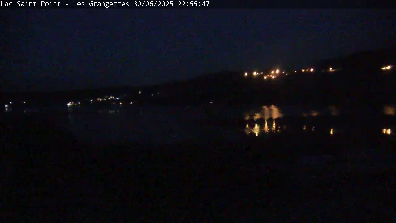Les Grangettes, Lac de Saint Point Lake Live Cam - Pontarlier, Doubs, Bourgogne-Franche-Comté, France