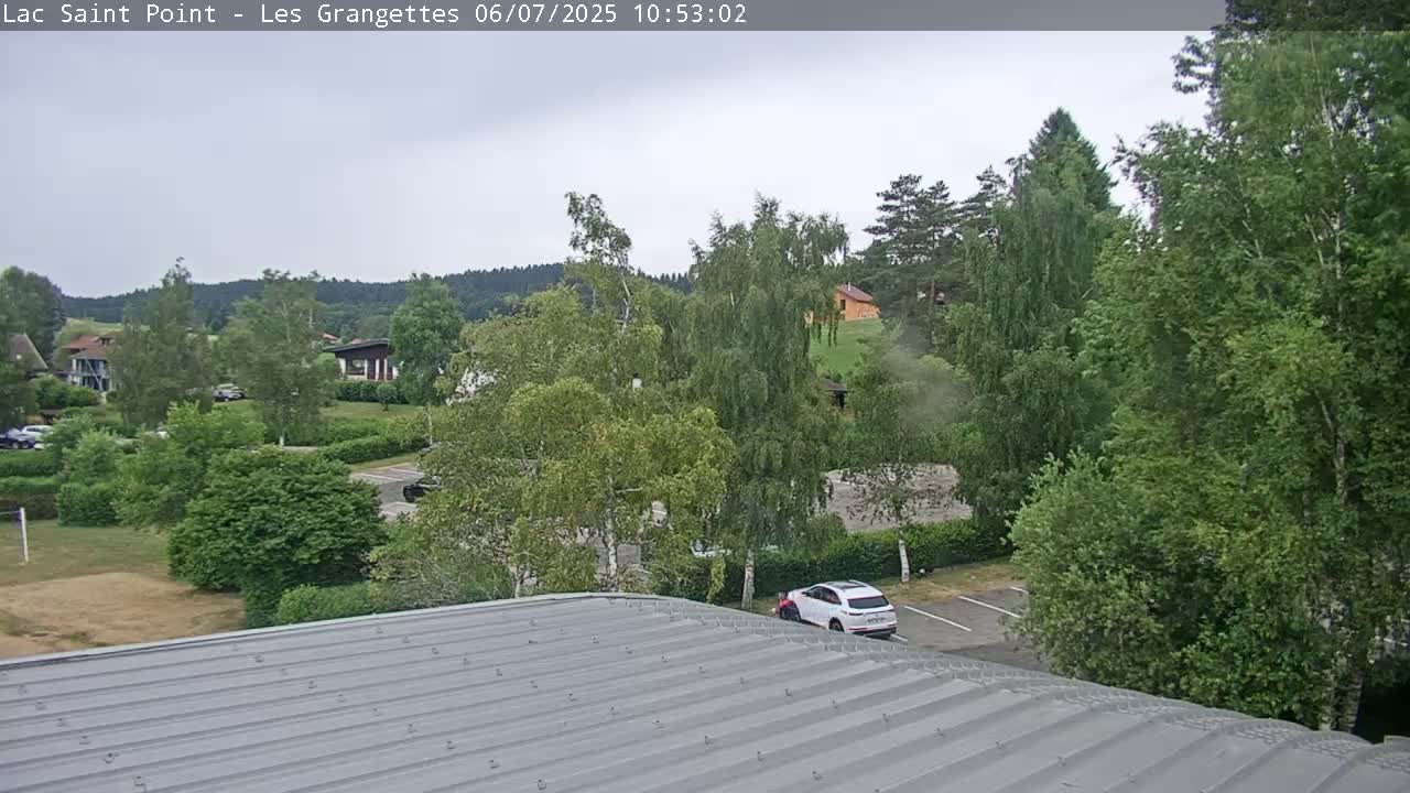 Les Grangettes, Lac de Saint Point Lake Live Cam - Pontarlier, Doubs, Bourgogne-Franche-Comté, France
