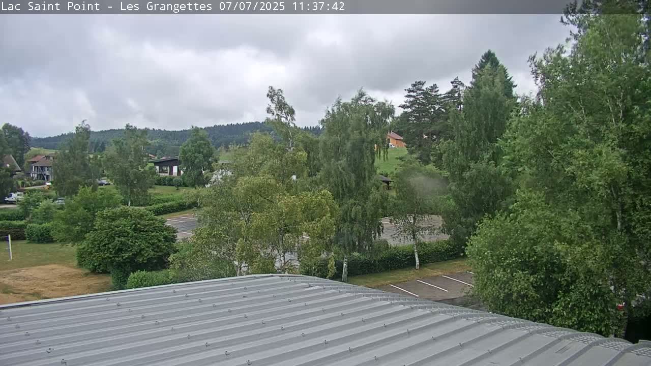 Les Grangettes, Lac de Saint Point Lake Live Cam - Pontarlier, Doubs, Bourgogne-Franche-Comté, France