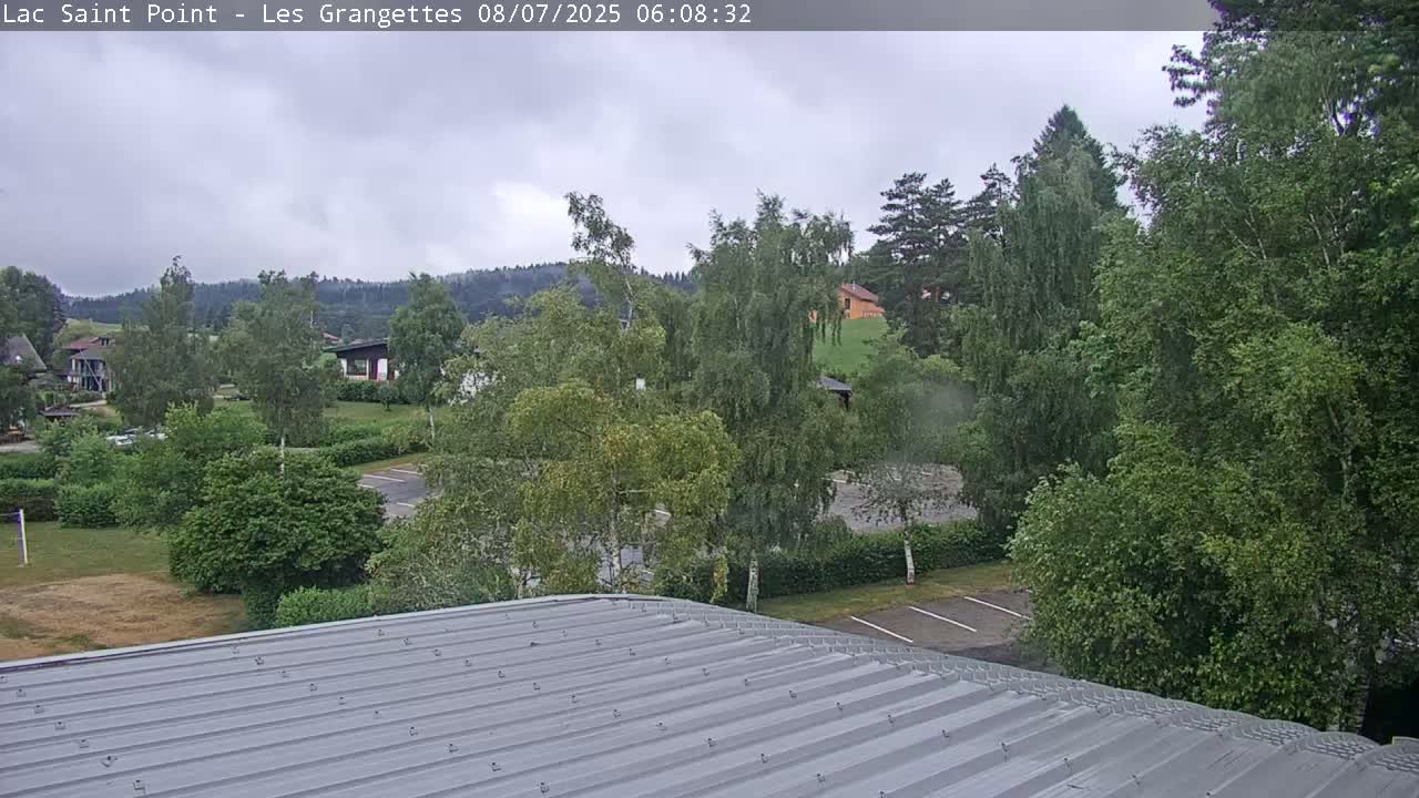 Les Grangettes, Lac de Saint Point Lake Live Cam - Pontarlier, Doubs, Bourgogne-Franche-Comté, France