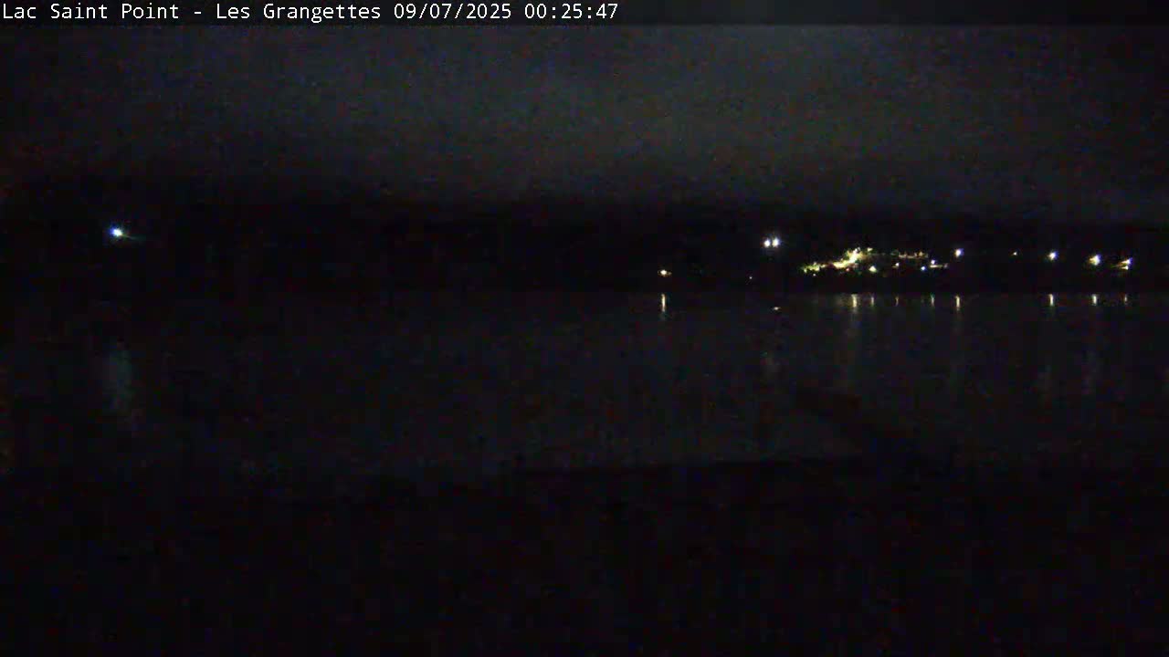 Les Grangettes, Lac de Saint Point Lake Live Cam - Pontarlier, Doubs, Bourgogne-Franche-Comté, France