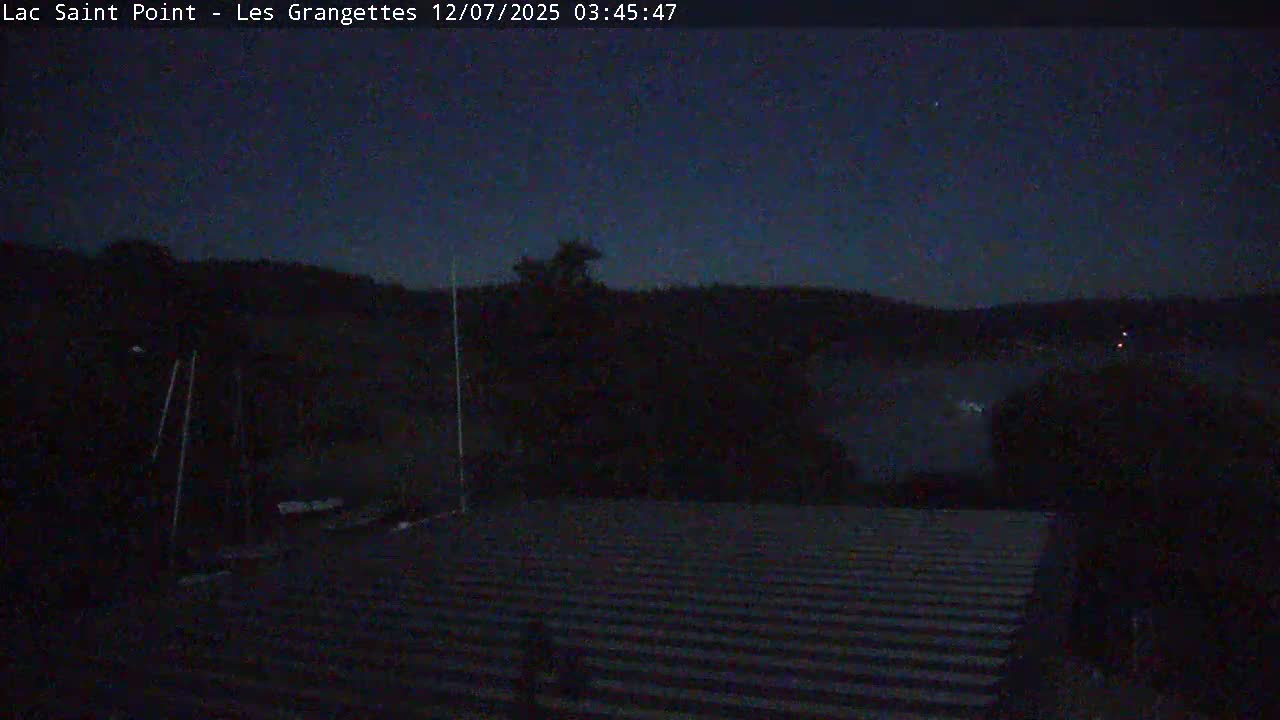 Les Grangettes, Lac de Saint Point Lake Live Cam - Pontarlier, Doubs, Bourgogne-Franche-Comté, France