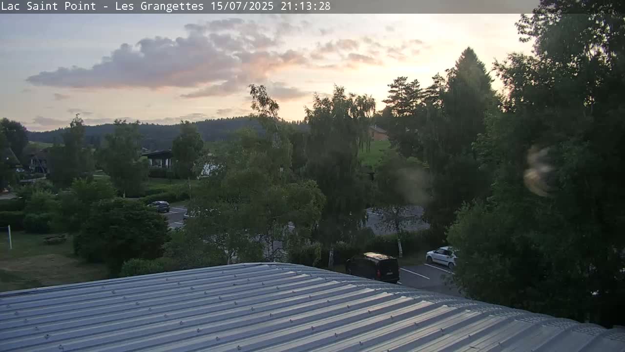 Les Grangettes, Lac de Saint Point Lake Live Cam - Pontarlier, Doubs, Bourgogne-Franche-Comté, France