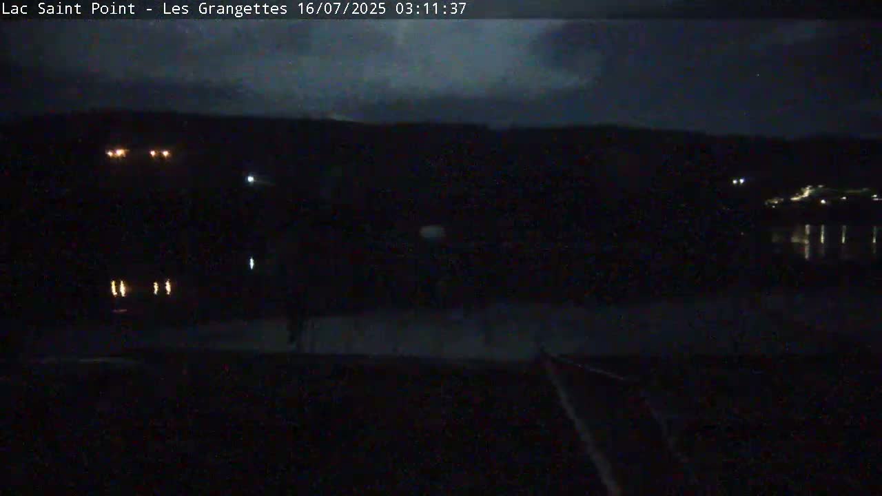 Les Grangettes, Lac de Saint Point Lake Live Cam - Pontarlier, Doubs, Bourgogne-Franche-Comté, France