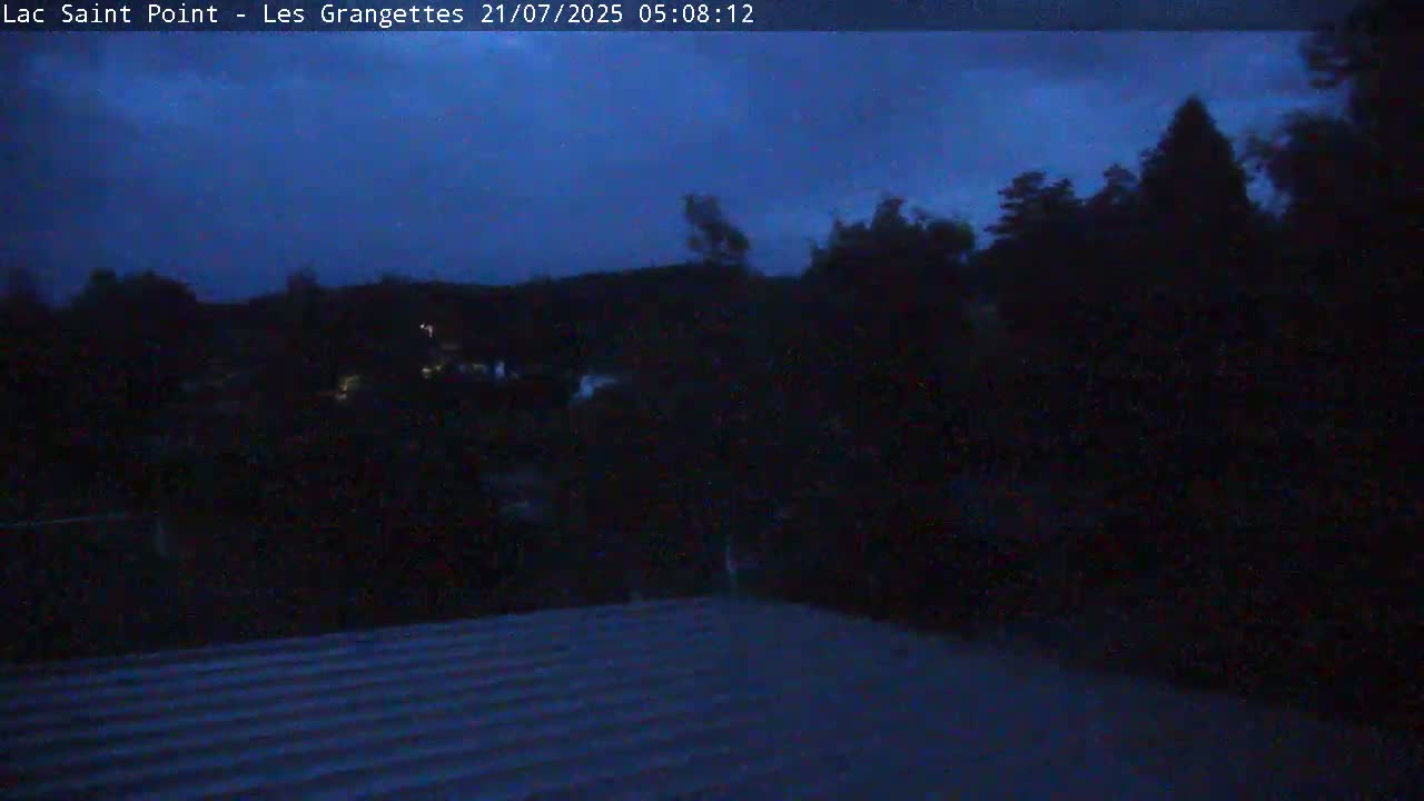 Les Grangettes, Lac de Saint Point Lake Live Cam - Pontarlier, Doubs, Bourgogne-Franche-Comté, France
