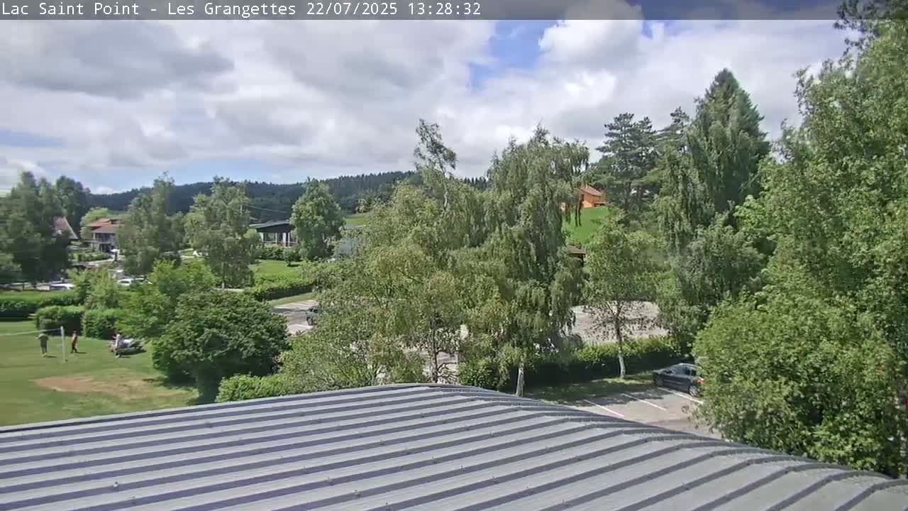 Les Grangettes, Lac de Saint Point Lake Live Cam - Pontarlier, Doubs, Bourgogne-Franche-Comté, France