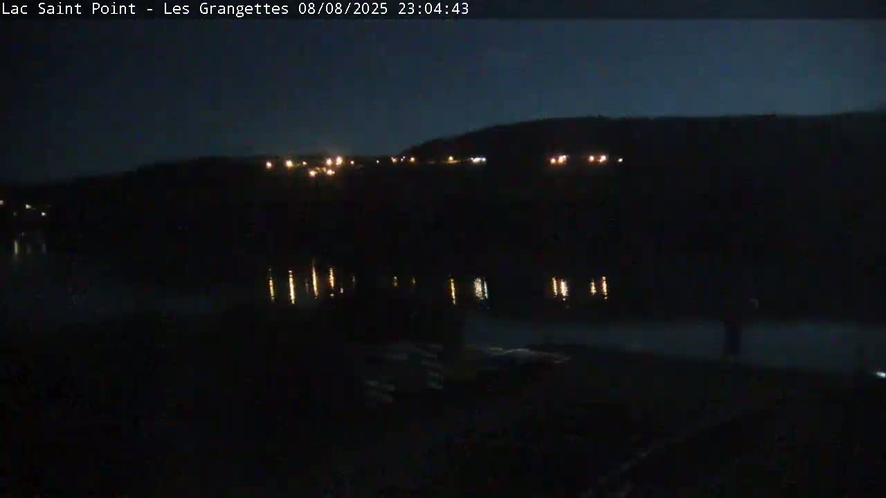 Les Grangettes, Lac de Saint Point Lake Live Cam - Pontarlier, Doubs, Bourgogne-Franche-Comté, France
