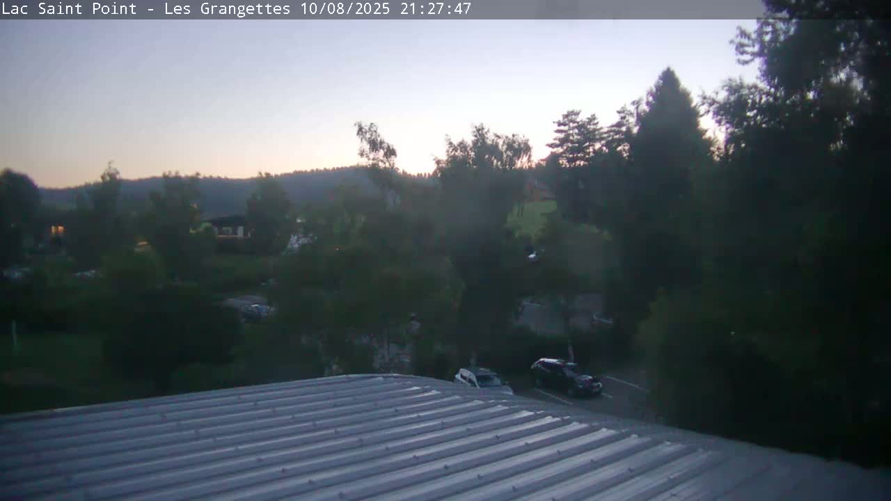 Les Grangettes, Lac de Saint Point Lake Live Cam - Pontarlier, Doubs, Bourgogne-Franche-Comté, France
