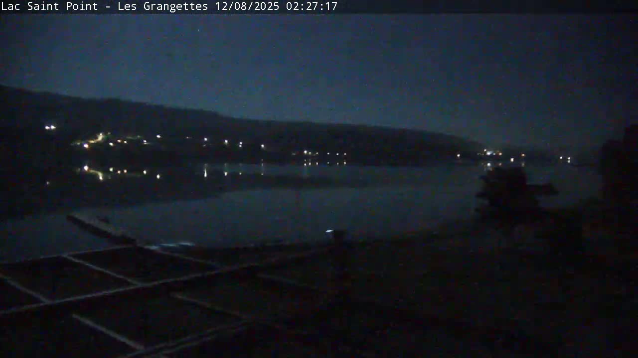 Les Grangettes, Lac de Saint Point Lake Live Cam - Pontarlier, Doubs, Bourgogne-Franche-Comté, France