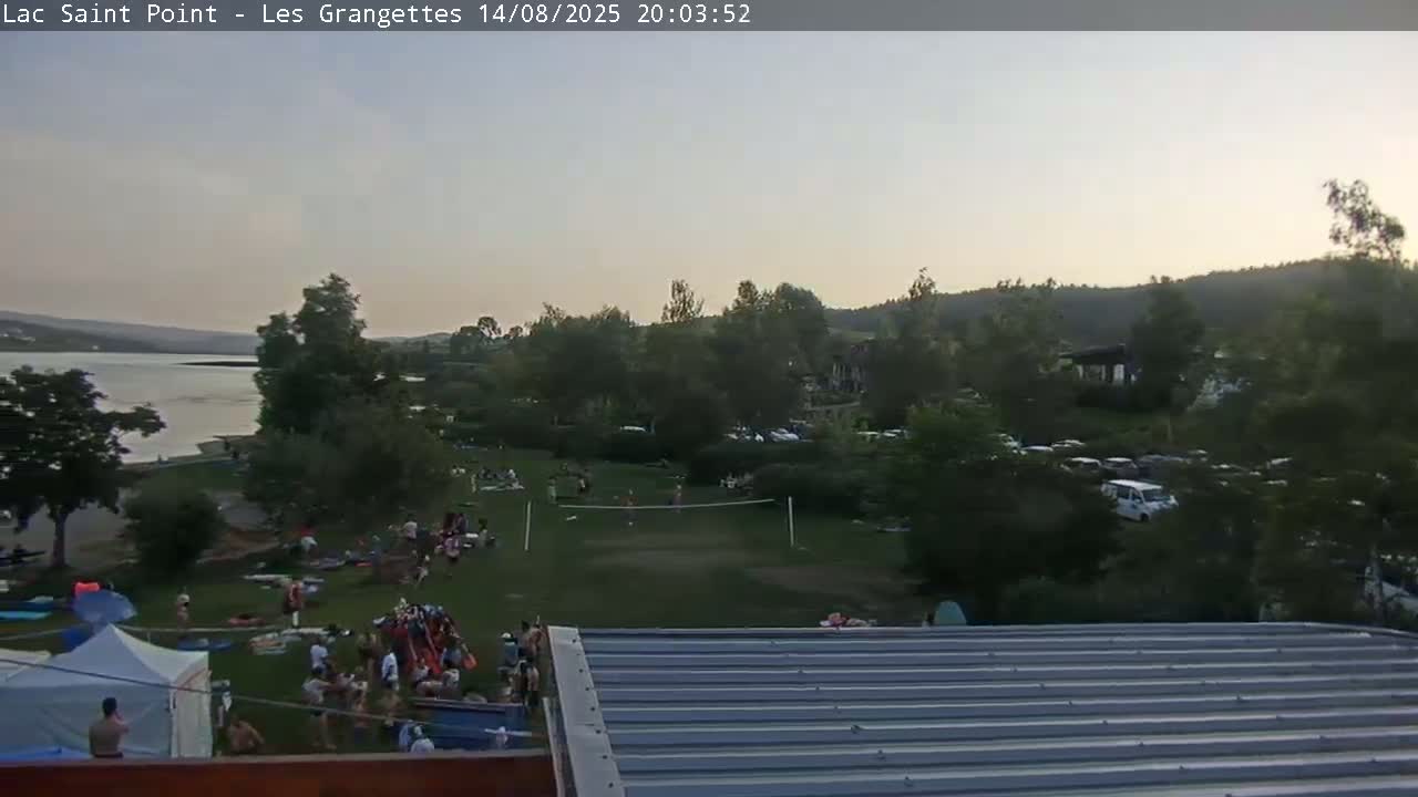 Les Grangettes, Lac de Saint Point Lake Live Cam - Pontarlier, Doubs, Bourgogne-Franche-Comté, France