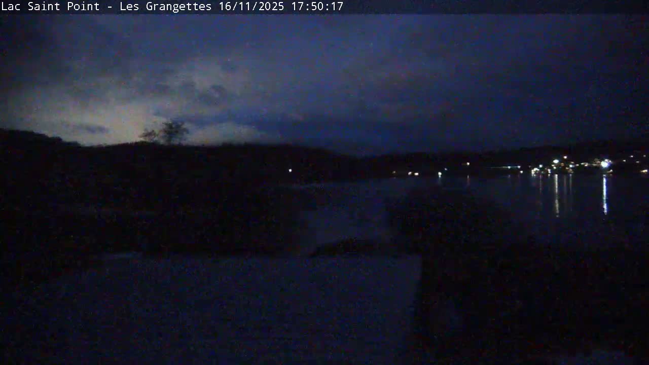Les Grangettes, Lac de Saint Point Lake Live Cam - Pontarlier, Doubs, Bourgogne-Franche-Comté, France