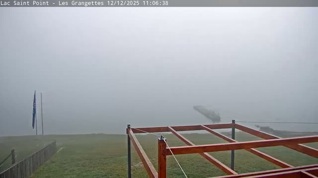 Les Grangettes, Lac de Saint Point Lake Live Cam - Pontarlier, Doubs, Bourgogne-Franche-Comté, France