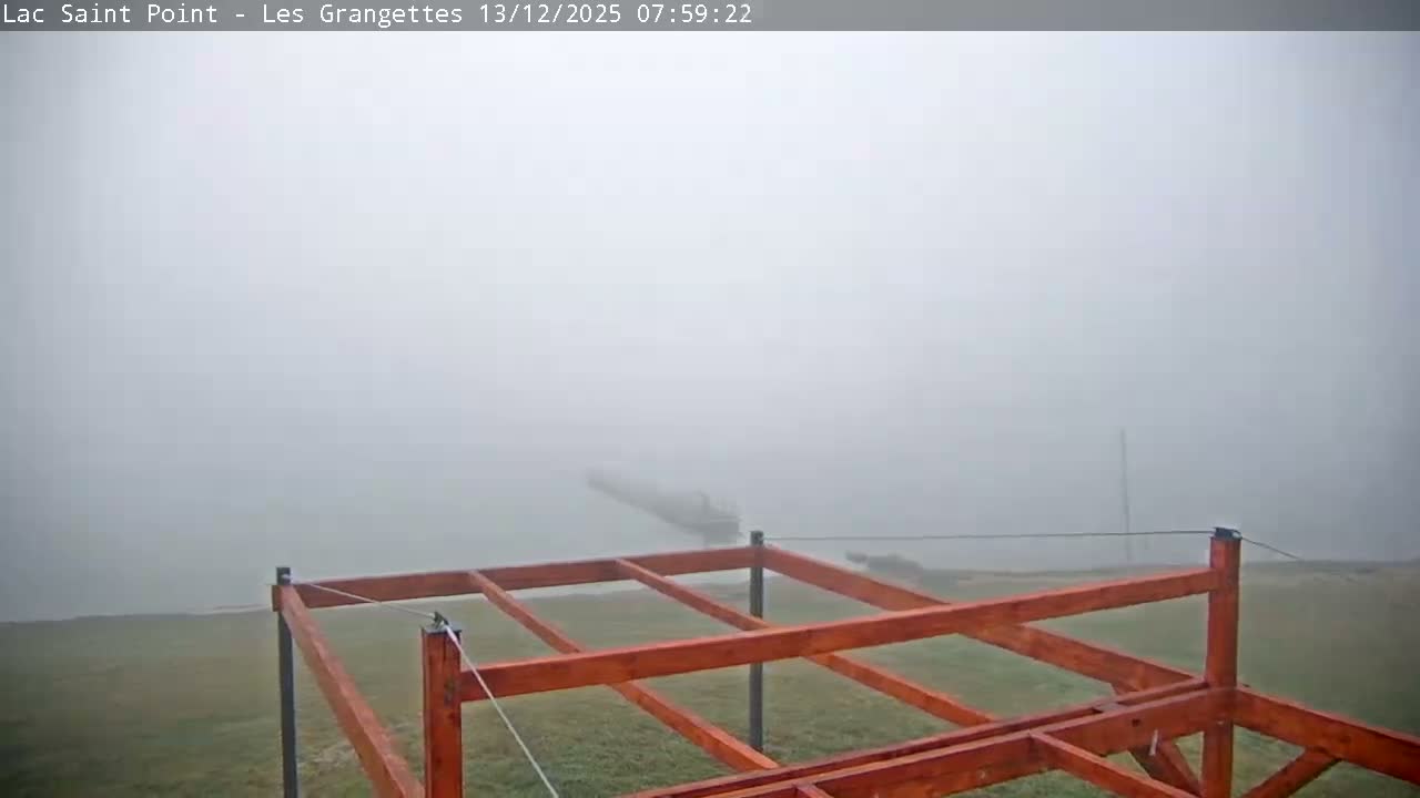 Les Grangettes, Lac de Saint Point Lake Live Cam - Pontarlier, Doubs, Bourgogne-Franche-Comté, France