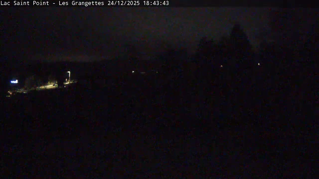 Les Grangettes, Lac de Saint Point Lake Live Cam - Pontarlier, Doubs, Bourgogne-Franche-Comté, France