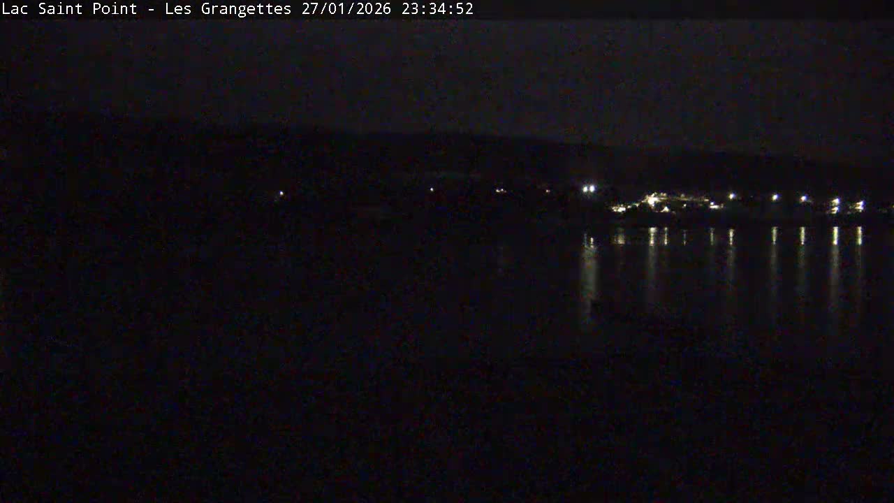 Les Grangettes, Lac de Saint Point Lake Live Cam - Pontarlier, Doubs, Bourgogne-Franche-Comté, France