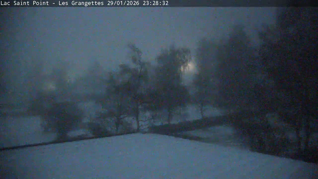 Les Grangettes, Lac de Saint Point Lake Live Cam - Pontarlier, Doubs, Bourgogne-Franche-Comté, France