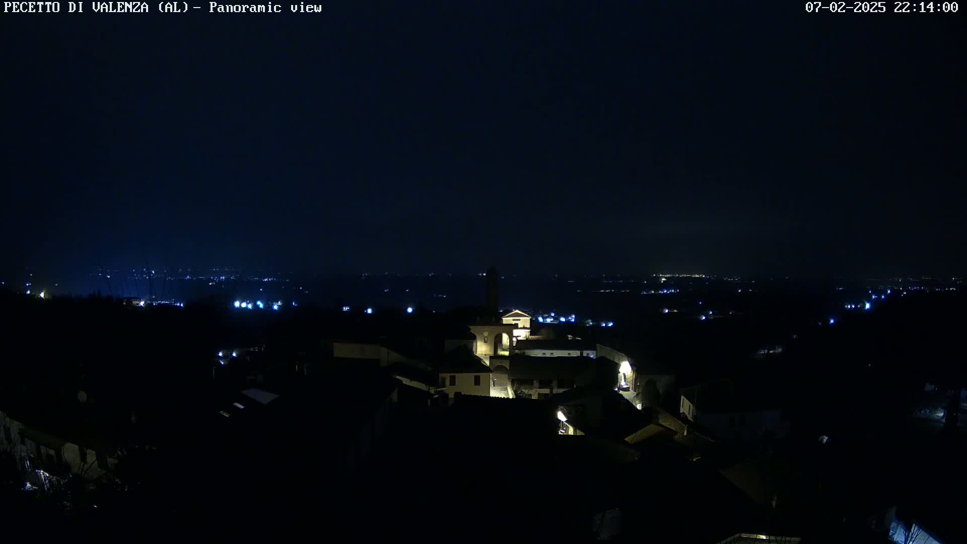 Pecetto di Valenza La Rocca Live Cam - Pecetto di Valenza, Piedmont, Italy