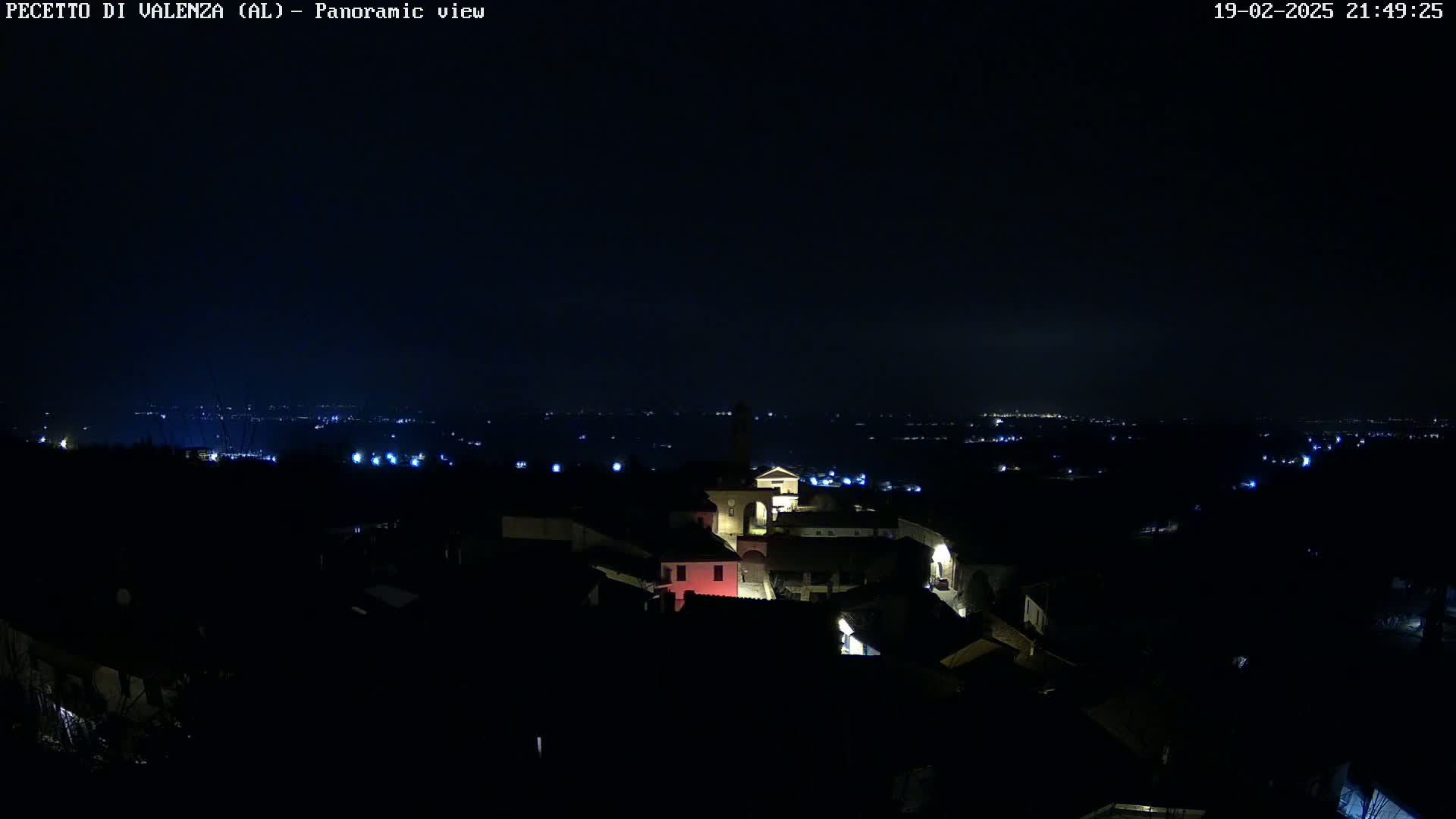 Pecetto di Valenza La Rocca Live Cam - Pecetto di Valenza, Piedmont, Italy
