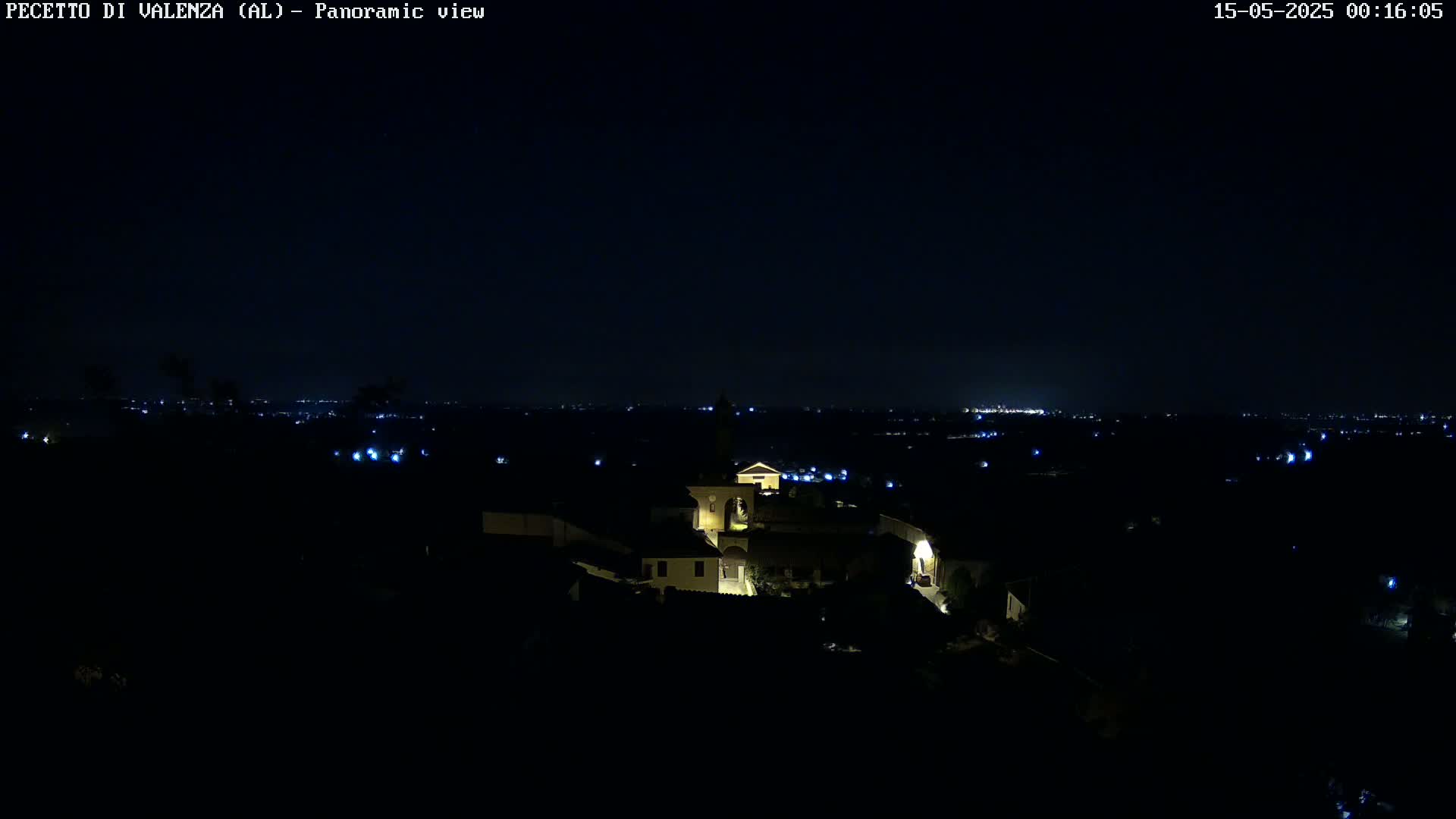 Pecetto di Valenza La Rocca Live Cam - Pecetto di Valenza, Piedmont, Italy