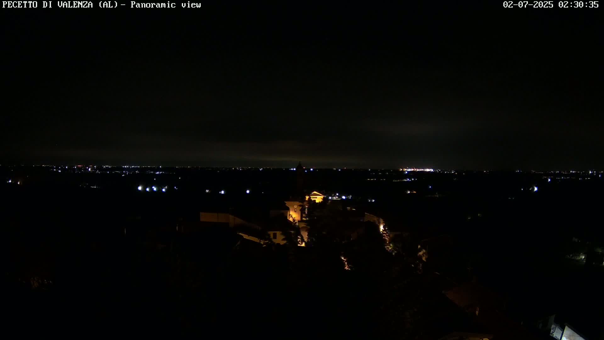Pecetto di Valenza La Rocca Live Cam - Pecetto di Valenza, Piedmont, Italy
