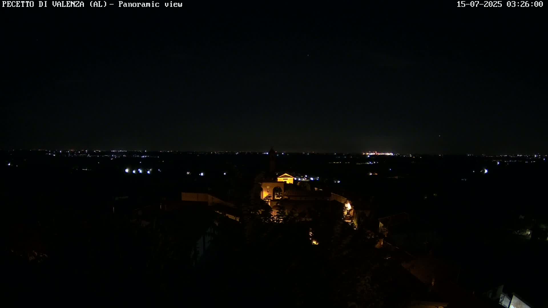 Pecetto di Valenza La Rocca Live Cam - Pecetto di Valenza, Piedmont, Italy