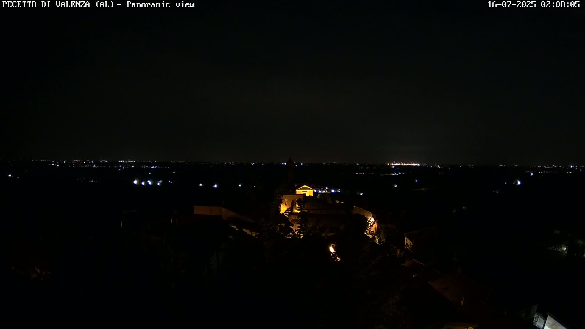 Pecetto di Valenza La Rocca Live Cam - Pecetto di Valenza, Piedmont, Italy