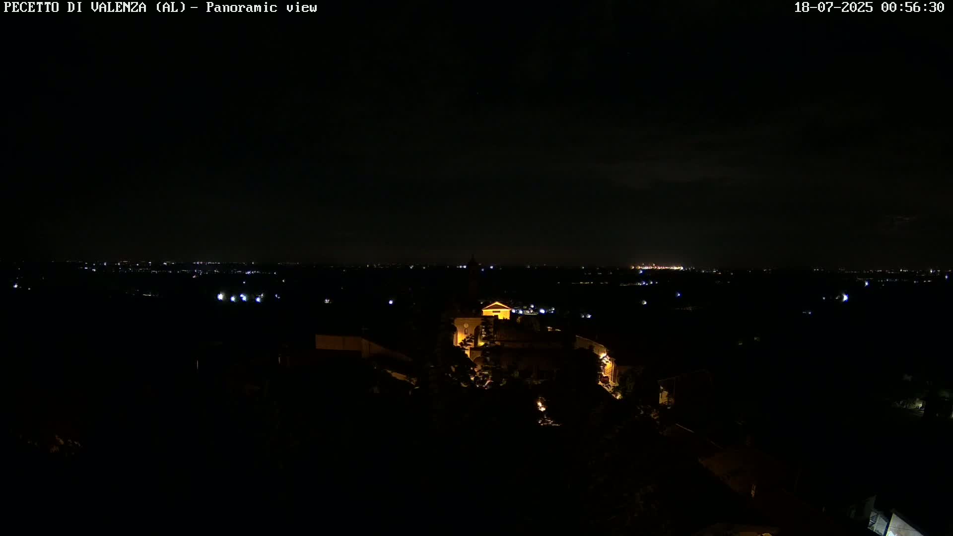 Pecetto di Valenza La Rocca Live Cam - Pecetto di Valenza, Piedmont, Italy