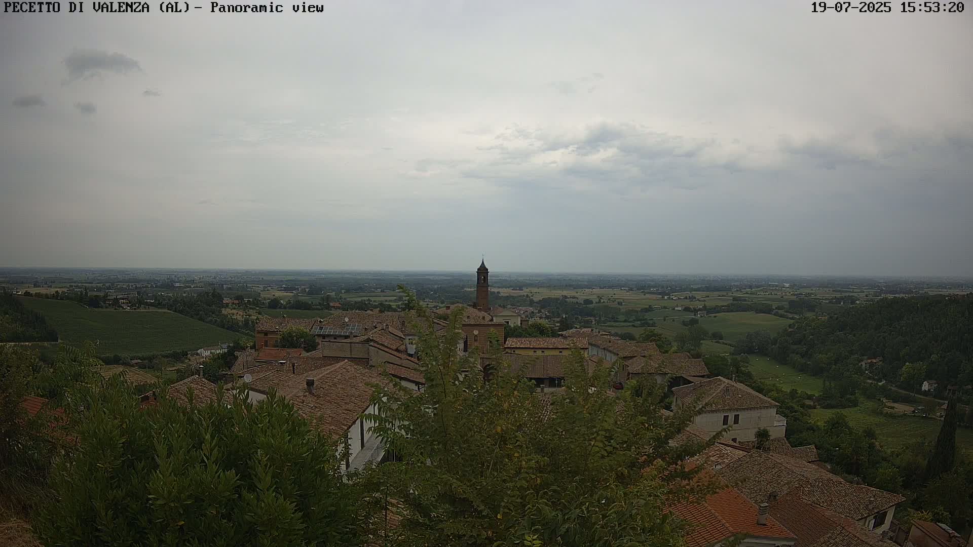 Pecetto di Valenza La Rocca Live Cam - Pecetto di Valenza, Piedmont, Italy