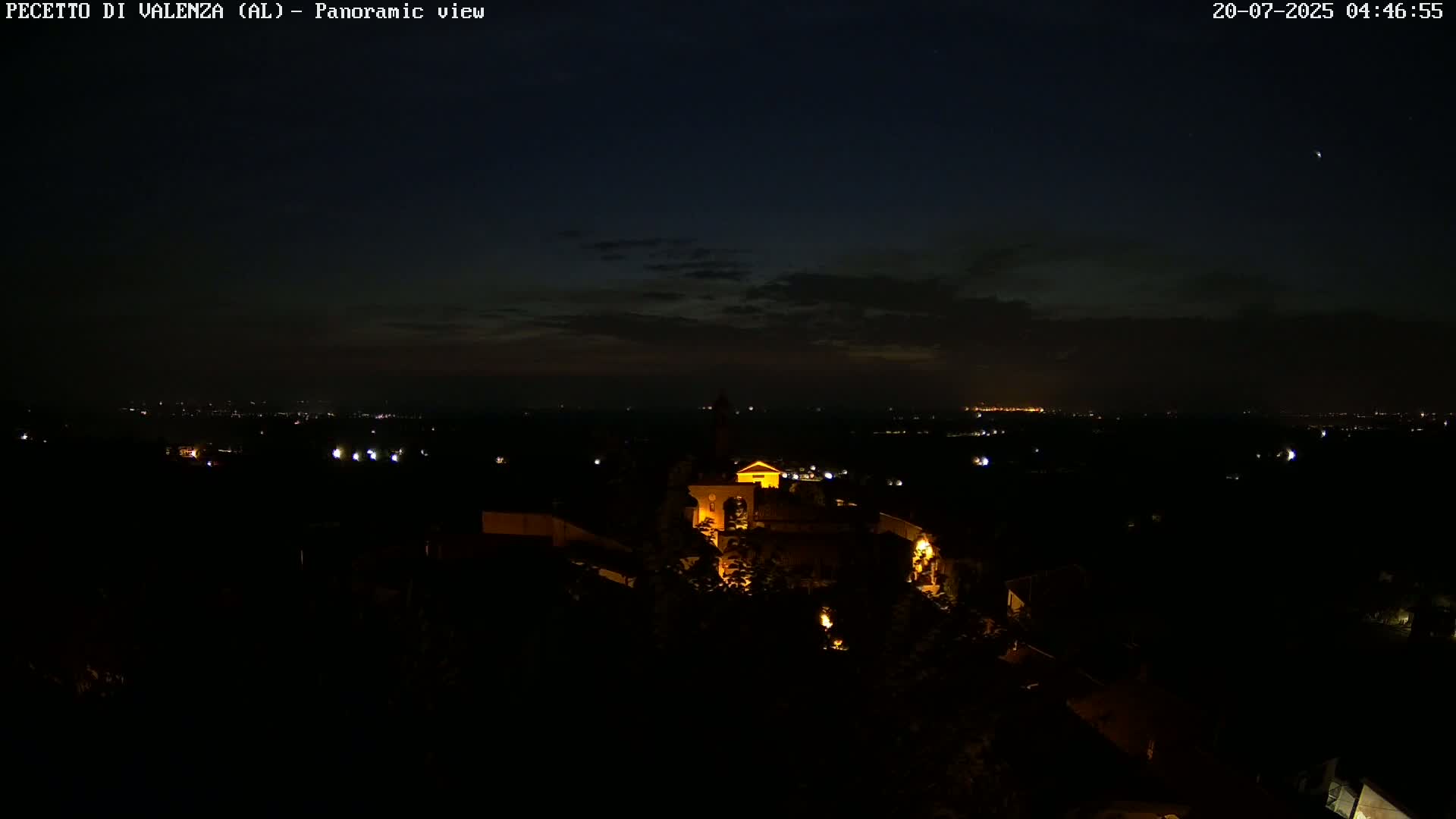 Pecetto di Valenza La Rocca Live Cam - Pecetto di Valenza, Piedmont, Italy