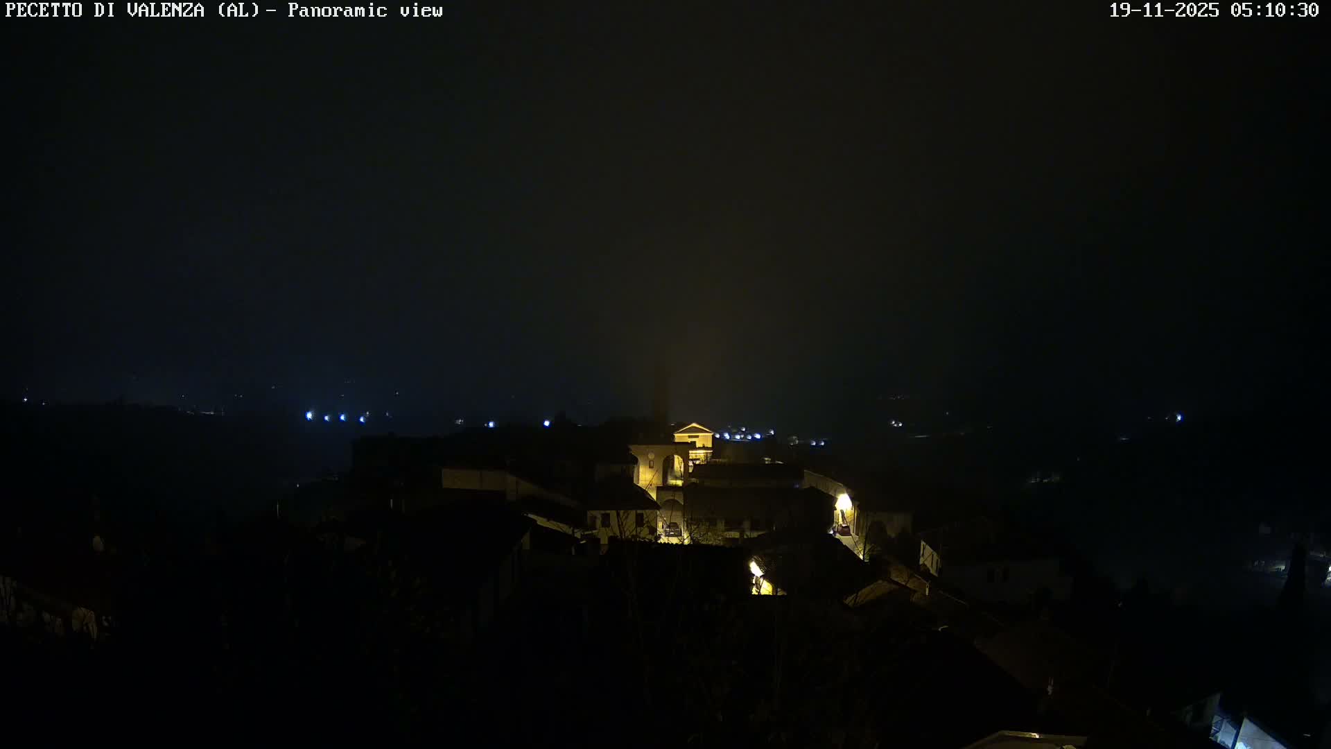 Pecetto di Valenza La Rocca Live Cam - Pecetto di Valenza, Piedmont, Italy