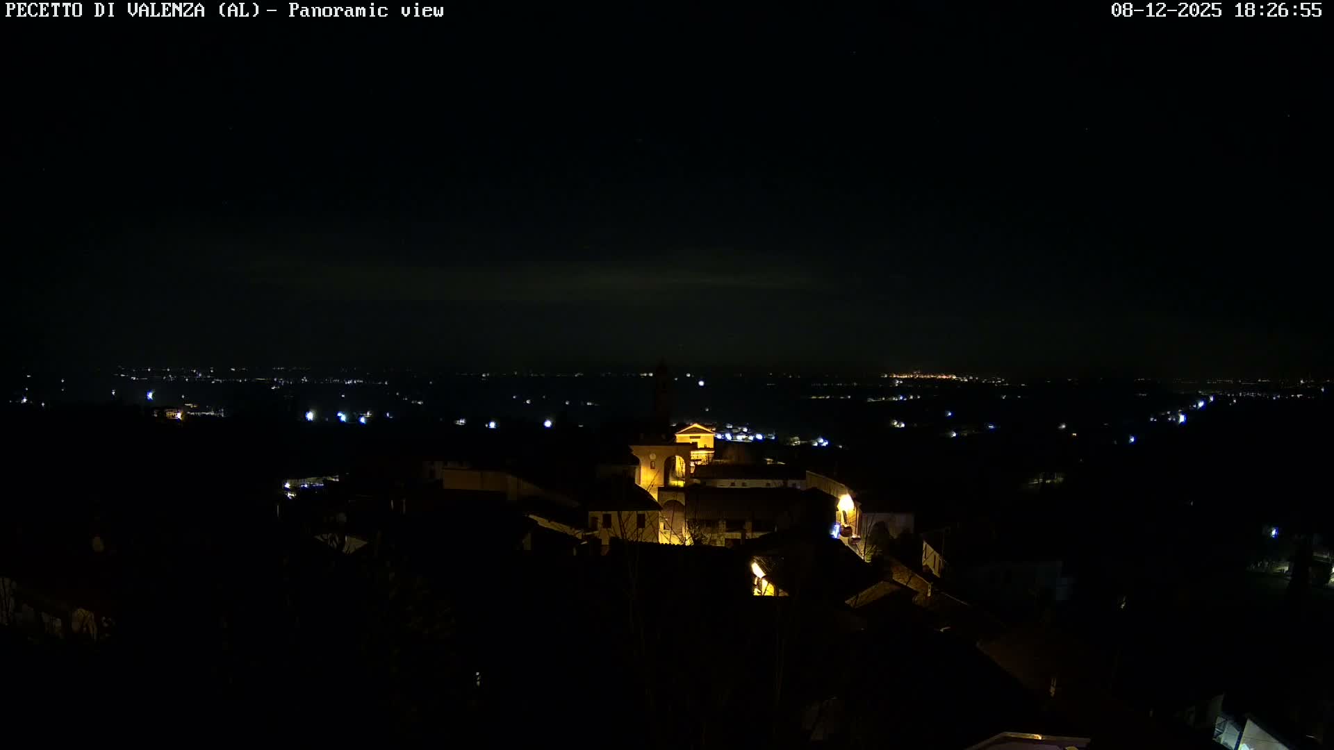Pecetto di Valenza La Rocca Live Cam - Pecetto di Valenza, Piedmont, Italy