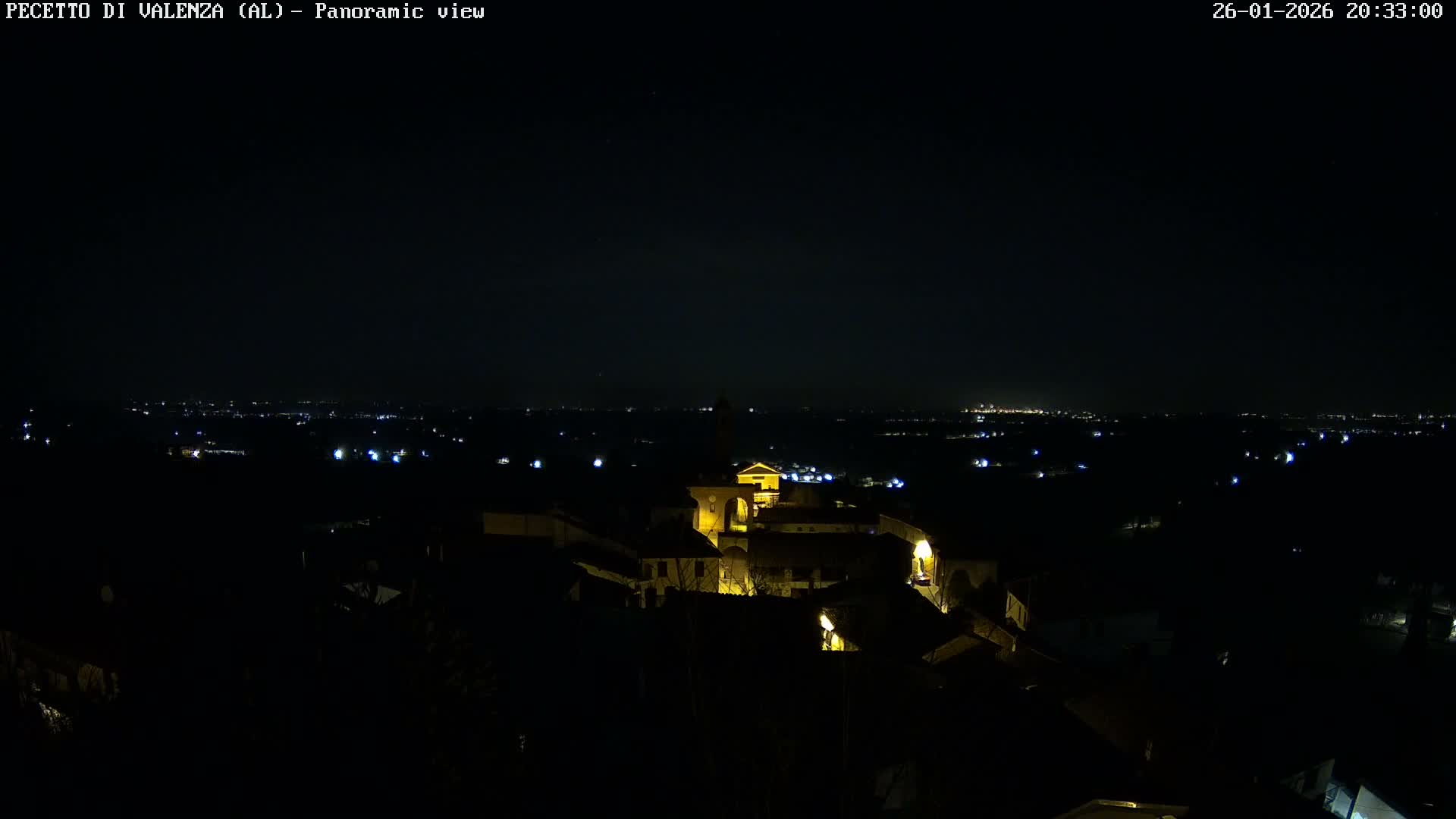 Pecetto di Valenza La Rocca Live Cam - Pecetto di Valenza, Piedmont, Italy