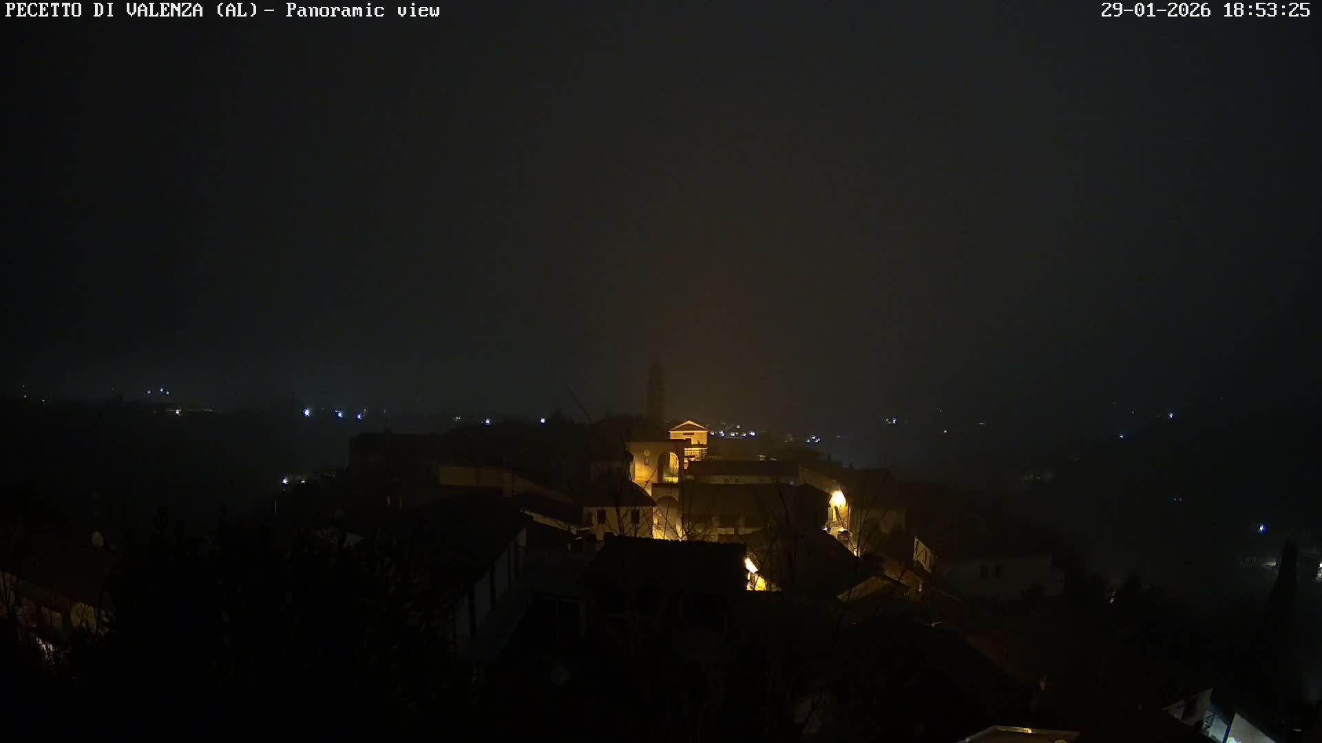 Pecetto di Valenza La Rocca Live Cam - Pecetto di Valenza, Piedmont, Italy