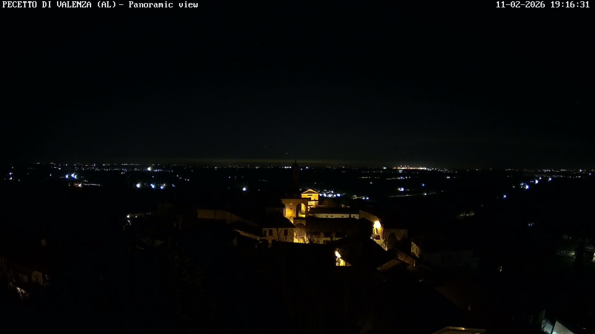 Pecetto di Valenza La Rocca Live Cam - Pecetto di Valenza, Piedmont, Italy
