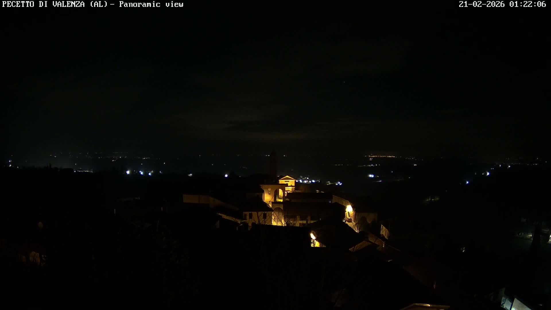Pecetto di Valenza La Rocca Live Cam - Pecetto di Valenza, Piedmont, Italy