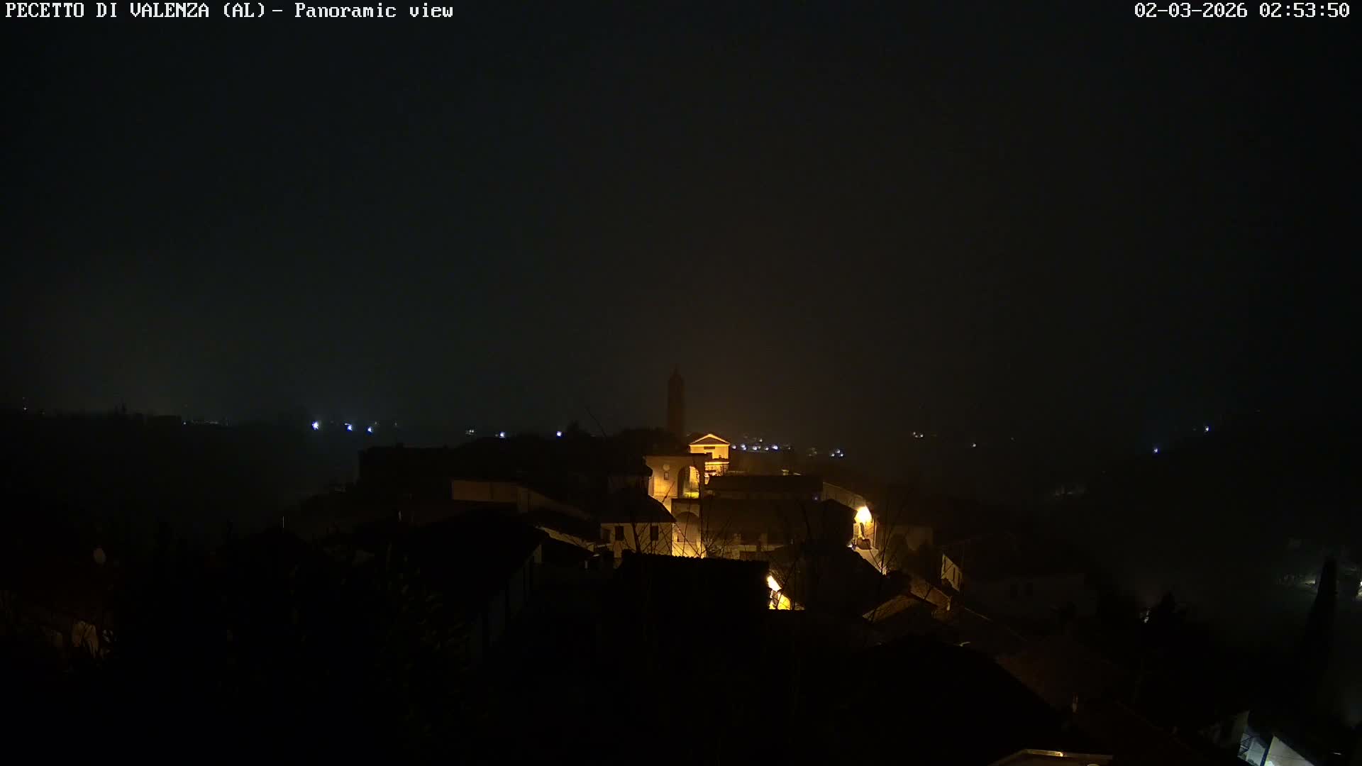 Pecetto di Valenza La Rocca Live Cam - Pecetto di Valenza, Piedmont, Italy