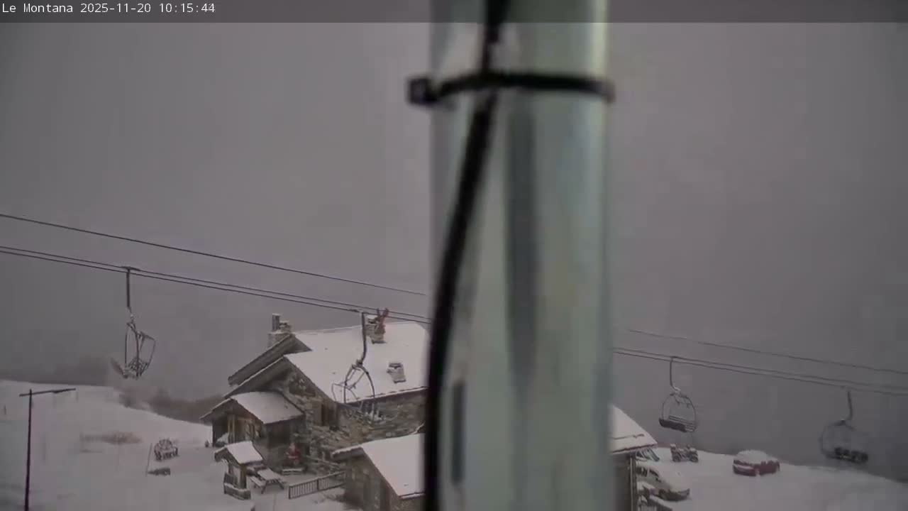 Montvalezan,  La Rosière Ski Village & Chalet Le Montana Cottage French Alps Live Cam - Albertville, Savoie, Auvergne-Rhône-Alpes, France