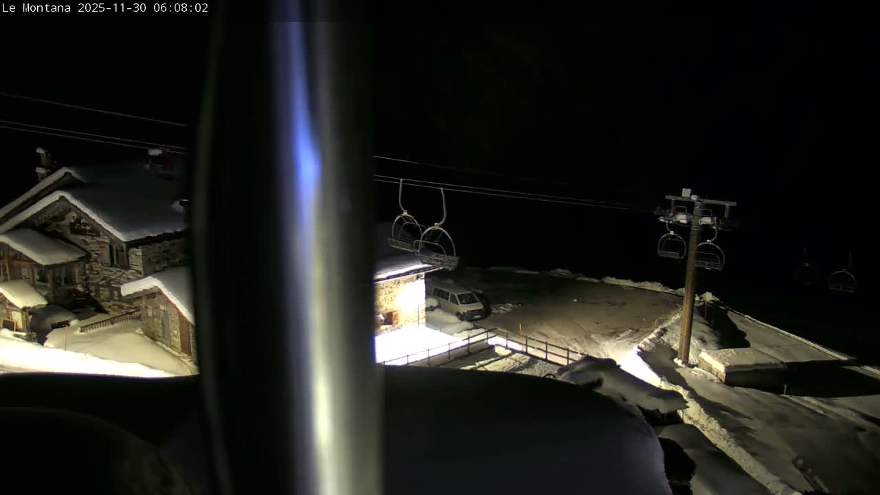 Montvalezan,  La Rosière Ski Village & Chalet Le Montana Cottage French Alps Live Cam - Albertville, Savoie, Auvergne-Rhône-Alpes, France