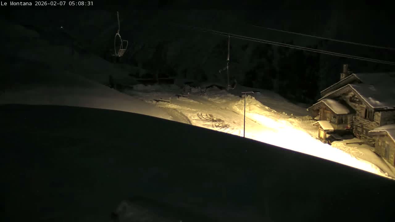 Montvalezan,  La Rosière Ski Village & Chalet Le Montana Cottage French Alps Live Cam - Albertville, Savoie, Auvergne-Rhône-Alpes, France