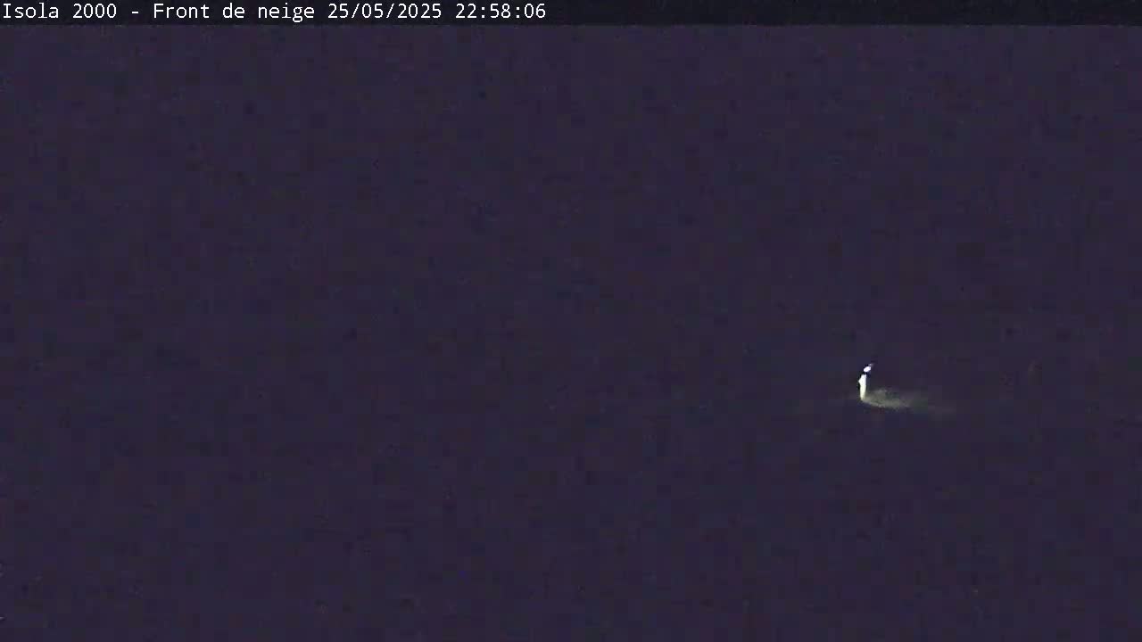 Isola, Isola 2000 Ski Village & Ski Slopes Live Cam - Nice, Alpes-Maritimes, Provence-Alpes-Côte d’Azur, France