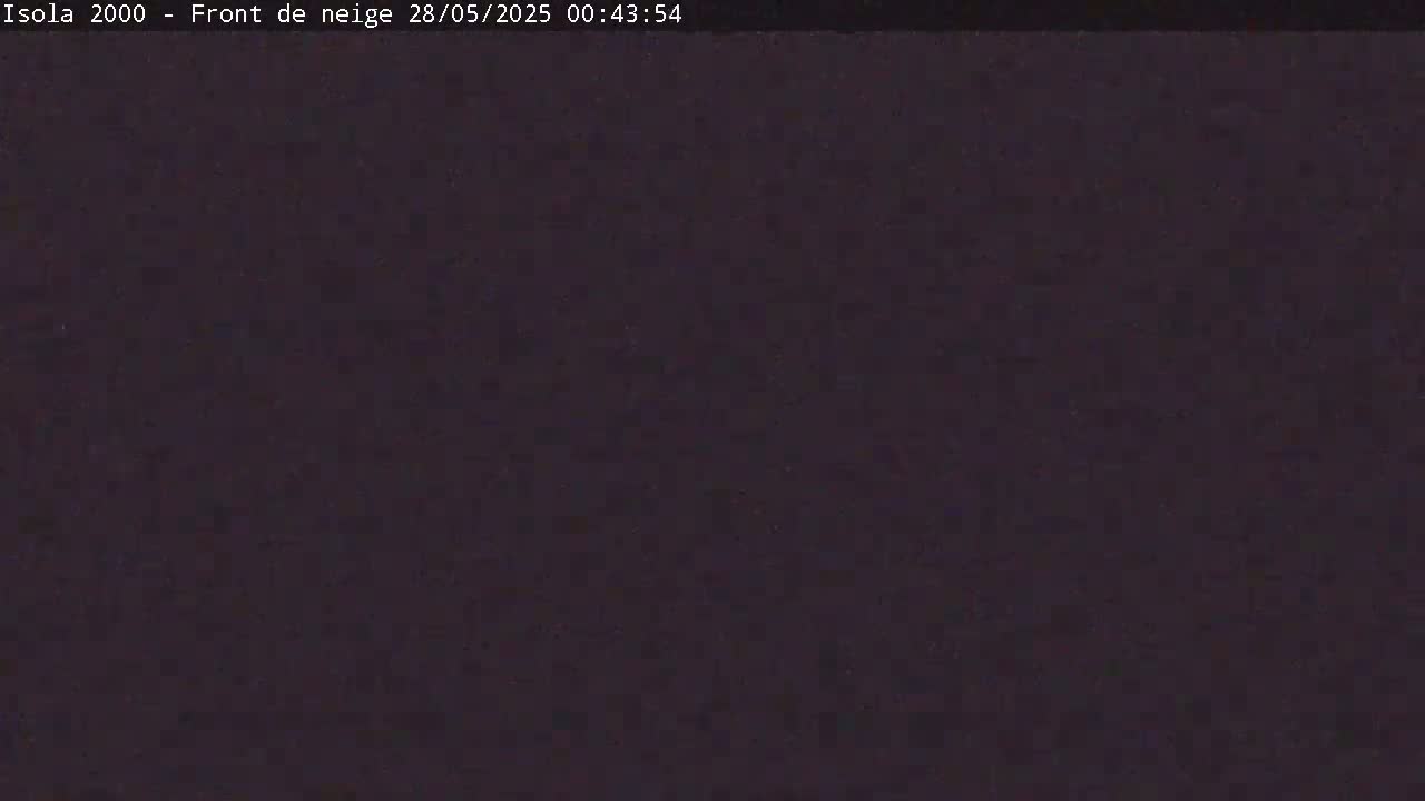The image is a dark, uniformly colored screen showing no discernible features.