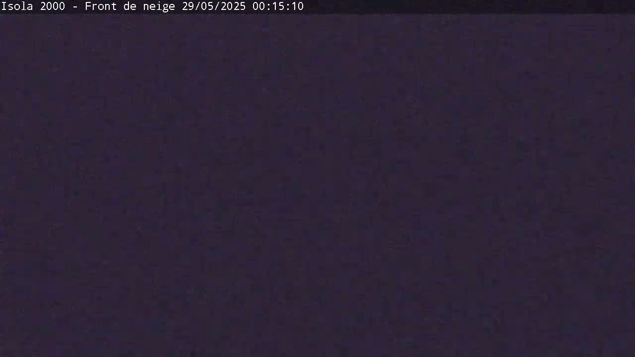 The image shows a dark purple, solid-colored screen.
